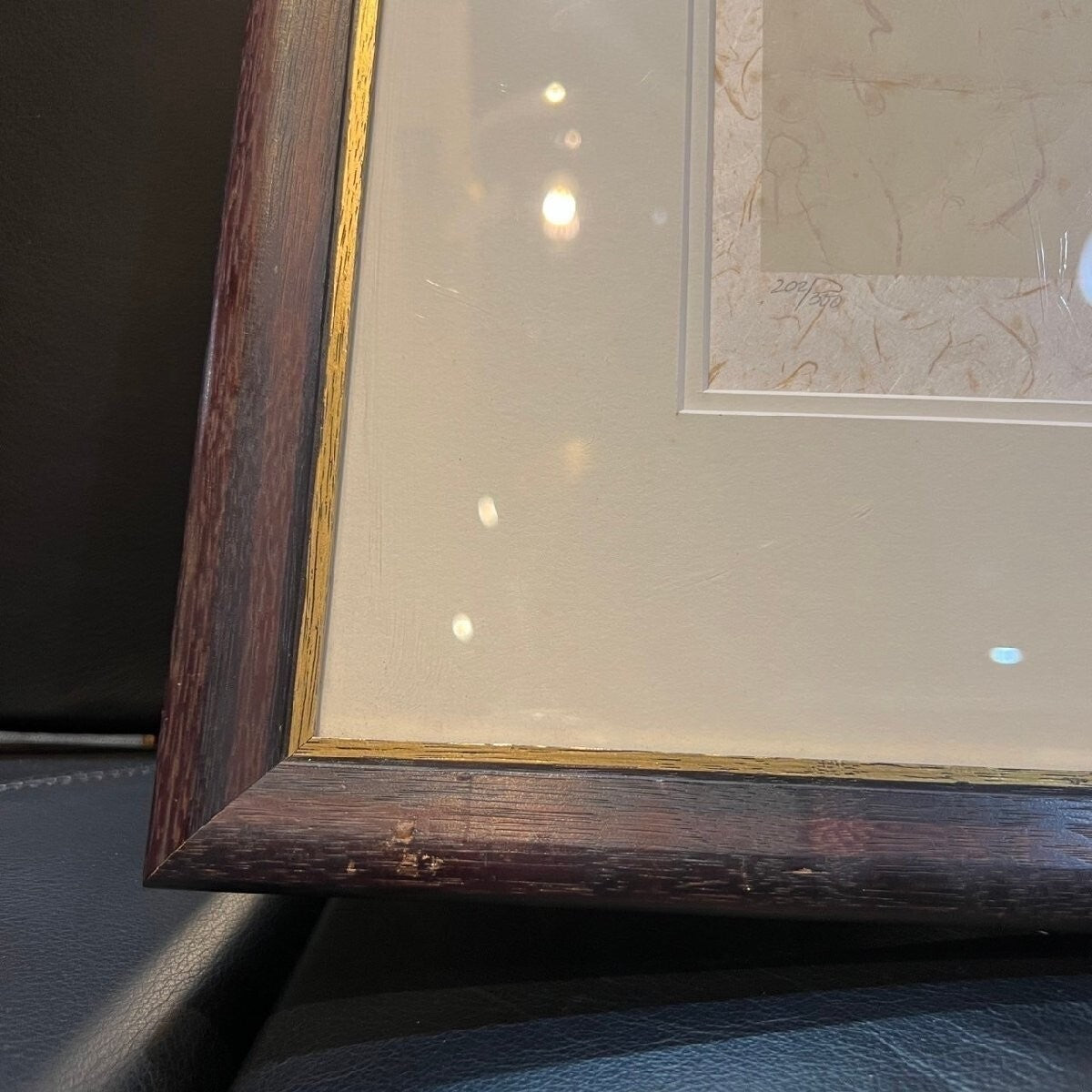 Framed Grim Natwick BettyBoop Lithograph Edition Autographed