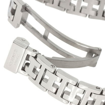 Hermes Clipper Nacre 12P Diamond Watches Cl4.230 Stainless Steel/Stainless