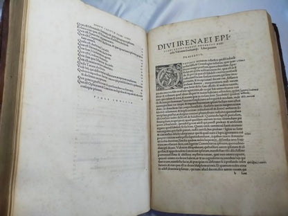 1531-1534 Froben Gregorius Nazianzen Orationes & Irenaeus Erasmus Editio Vellum