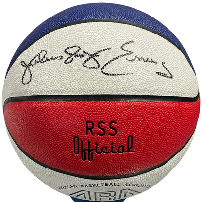 Julius Erving Autographed Aba Basketball (Beckett)