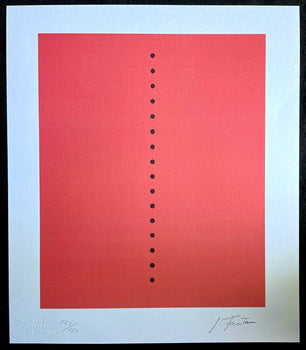 Lucio Fontana Lithograph 1978