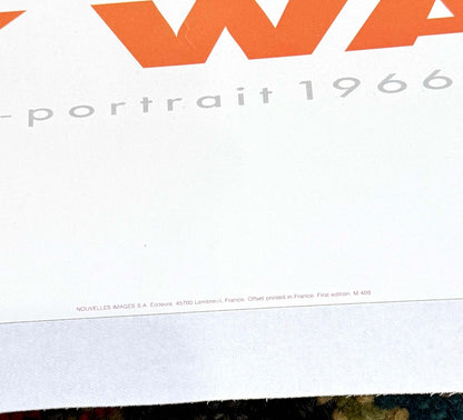 Rare Pop Art Andy Warhol Self Portrait 1989 Nouvelles Images Estate Warhol