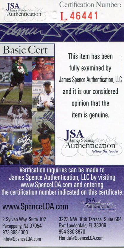 Eddie Mathews Autographed 8X10 Photo (Jsa)