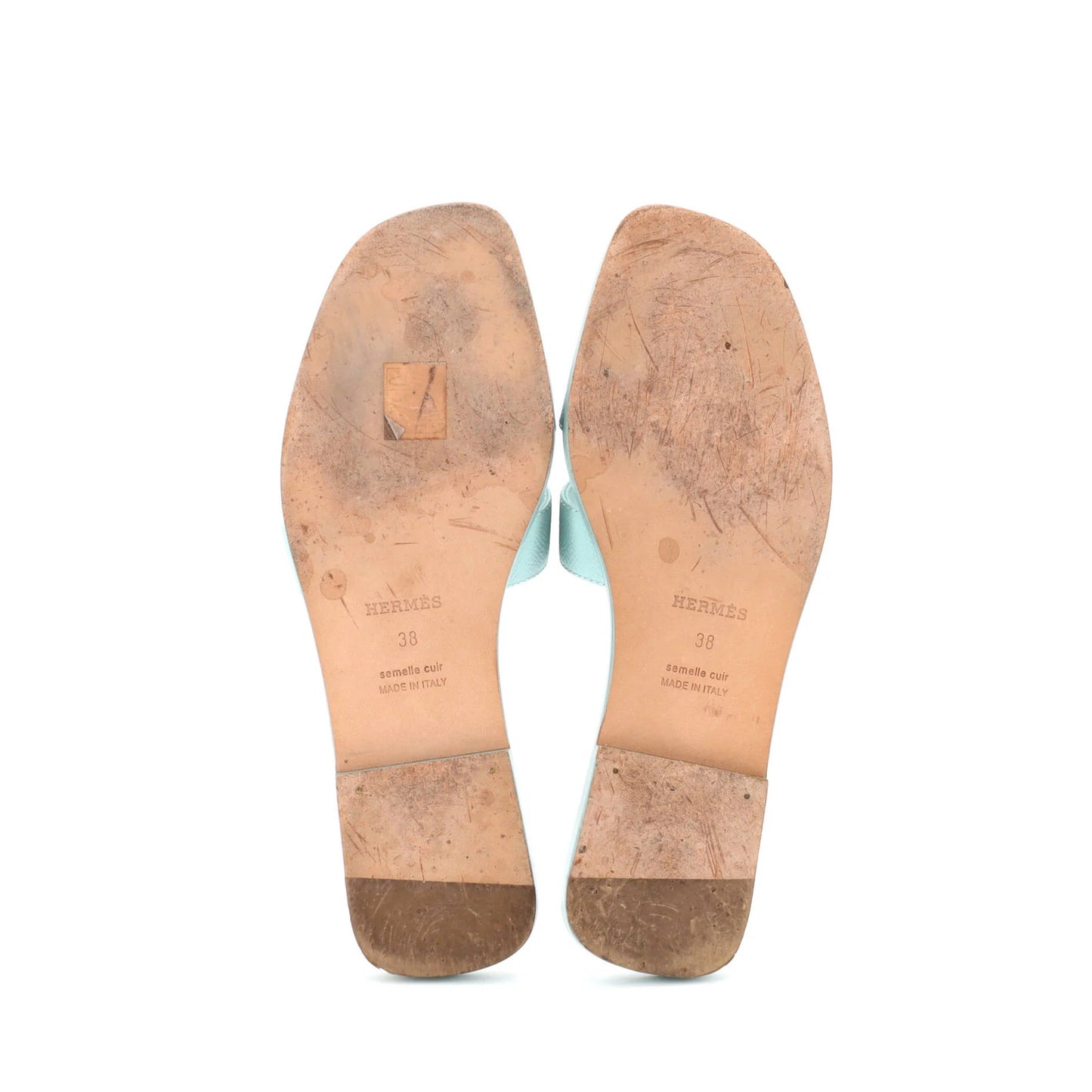 Hermes Women'S Oran Sandals Leather