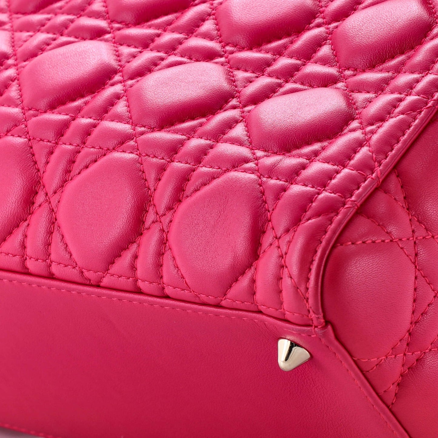 Christian Dior Lady Dior Bag Cannage Quilt Lambskin Medium