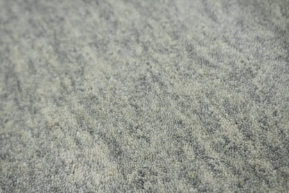 5X8 Ft Hand-Tufted Modern Rug Solid Gray