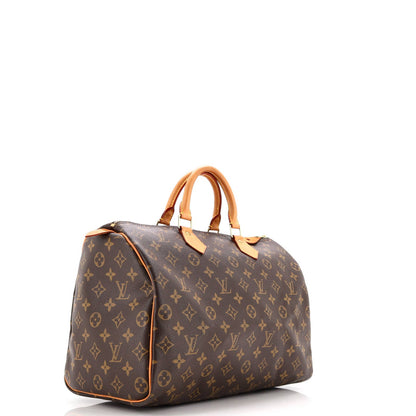 Louis Vuitton Speedy Handbag Monogram Canvas 35