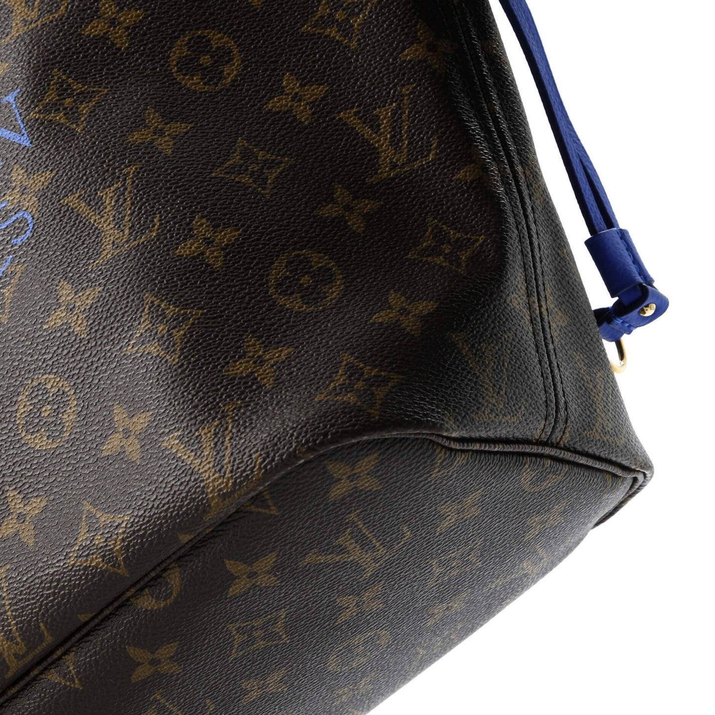 Louis Vuitton Neverfull Tote Limited Edition Ikat Monogram Canvas With Leather