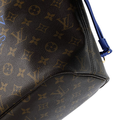 Louis Vuitton Neverfull Tote Limited Edition Ikat Monogram Canvas With Leather