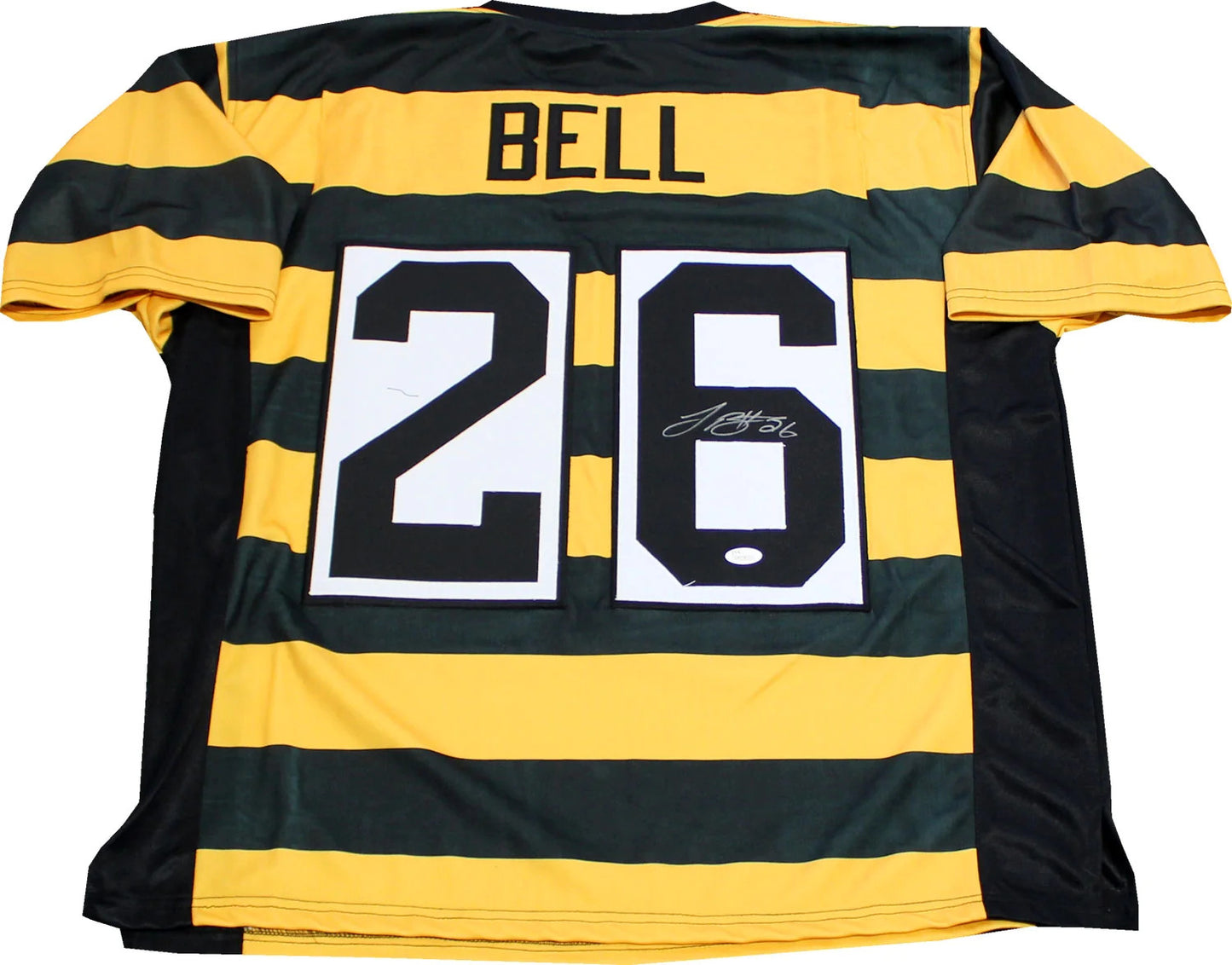 Leveon Bell Autographed Pittsburgh Steelers Throwback Jersey (Jsa)