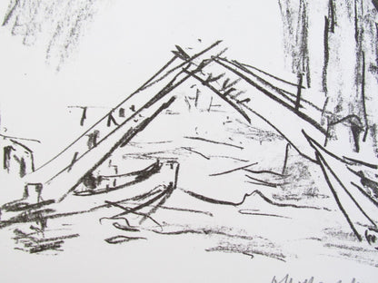 Oskar Kokoschka Londoner Ansichten: English Landscapes, 1972 Signed Limited Ed
