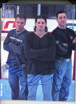 Mike Ricci, Scott Thornton, And Niklas Sundstoem San Jose Programs