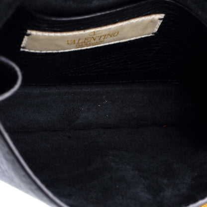 Valentino Garavani Rolling Rockstud Crossbody Bag Leather With Cabochons Small