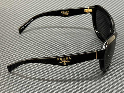 PRADA PR A27S 16K5S0 Black Grey Unisex 62 mm