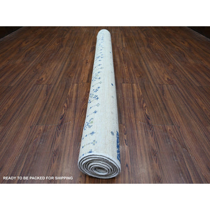 6'X8'8" Gray Kashkuli Gabbeh Pure Wool Hand Knotted Oriental Rug