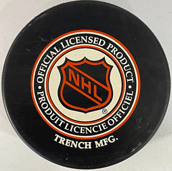 Gordie Howe Autographed Vintage Detroit Red Wings Puck