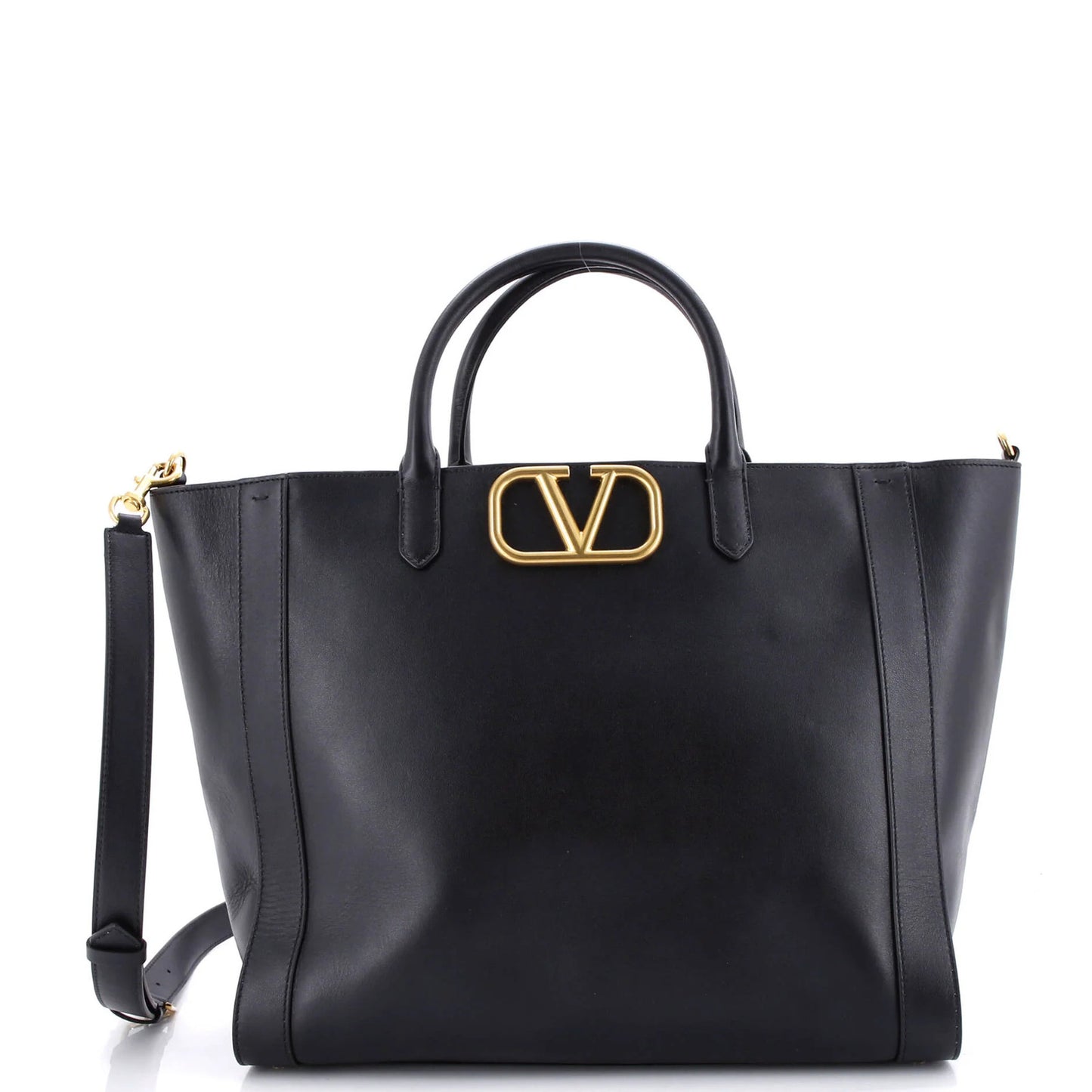 Valentino Garavani Vlogo Convertible Shopper Tote Leather Large