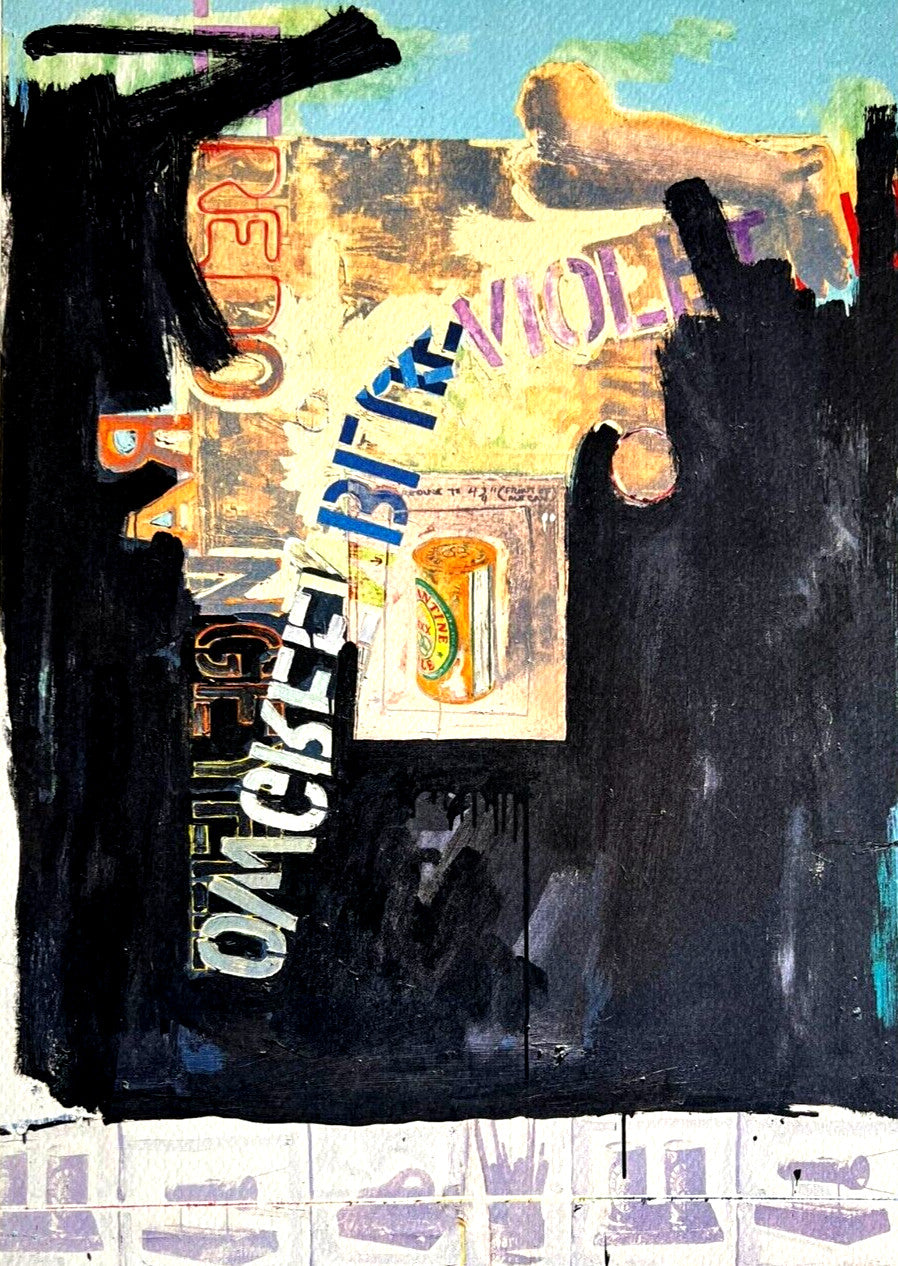 Jasper Johns Lithograph Coa Signed Op Numbered By Hand -180 Exe