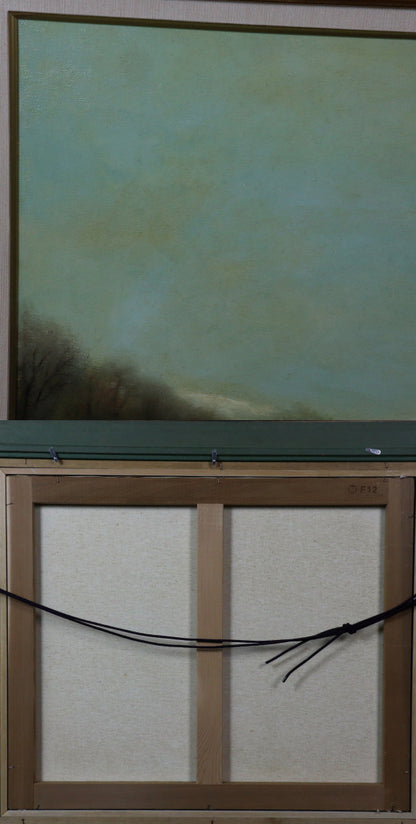 Walter Dusatti (Italy) Original Oil Painting Landscape Countryside Signed Framed