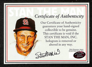 Stan Musial Hof Signed/Inscr 2010 Sports Illustrated Magazine Stan Auth  200777