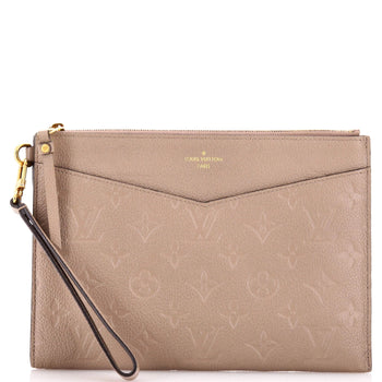 Louis Vuitton Pochette Melanie Monogram Empreinte Leather Mm