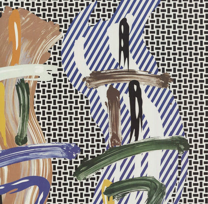 Roy Lichtenstein Games Of The Xxivth Olympiad Seoul " Offset Lithog