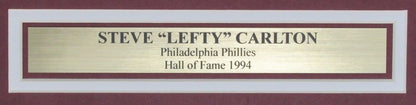Steve Carlton Hof Signed/Auto 16X20 Photo Philadelphia Phillies Framed Jsa 97398