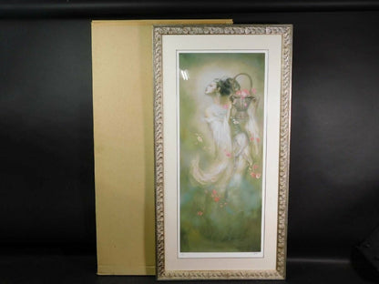 Zeng Hao (Chinese) - Beauty Spring Original Giclee Print Signed Framed Numbered