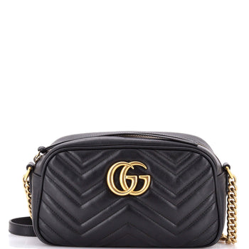 Gucci Gg Marmont Shoulder Bag Matelasse Leather Small