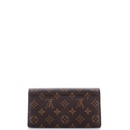 Louis Vuitton Sarah Wallet Nm Monogram Canvas