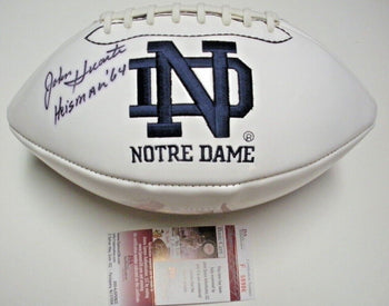 John Huarte Notre Dame Fighting Irish Heisman 64