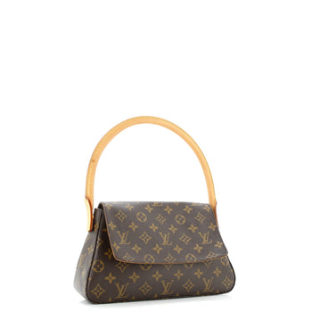 Louis Vuitton Looping Handbag Monogram Canvas Mini