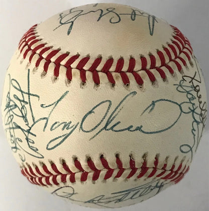 Old Timers Autographed Official Baseball
