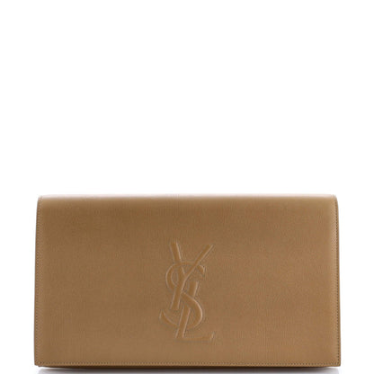 Saint Laurent Belle De Jour Clutch Leather Large