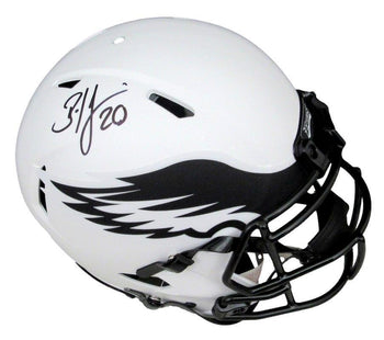 Brian Dawkins Hof Autographed Full Size Lunar