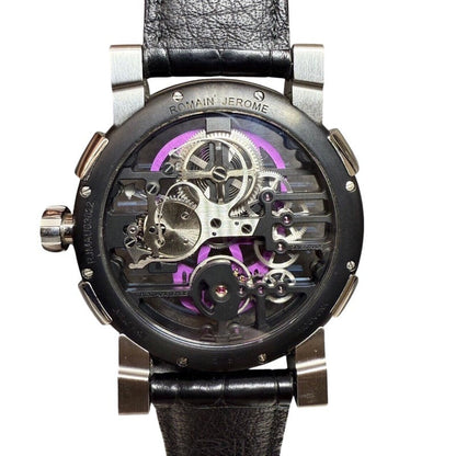 Romain Jerome Skylab 48 Purple Skull Rj.M.Au.030.22 Purple Pvd Coated