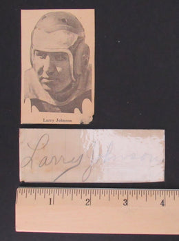 Larry Johnson Haskell Indian/New York Giants