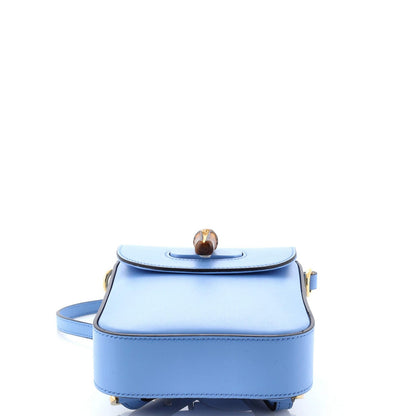 Gucci Bamboo Top Handle Backpack Leather Mini