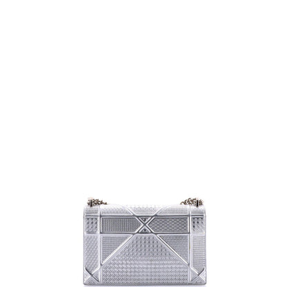 Christian Dior Diorama Flap Bag Cannage Embossed Calfskin Medium