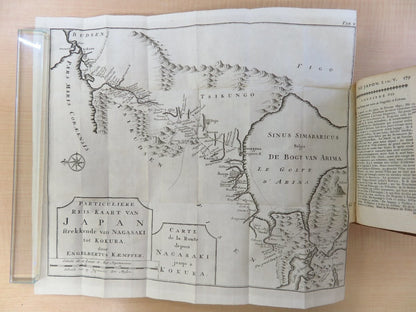 Histoire Naturelle De L'Empire Du Japon By Kaempfer, 1732 French Full Leather