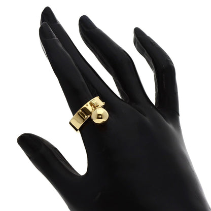 Tiffany&Co. Hardware Ball Dangle Ring K18 Yellow