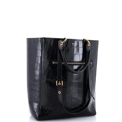 Mulberry Maple Tote Crocodile Embossed Leather Medium