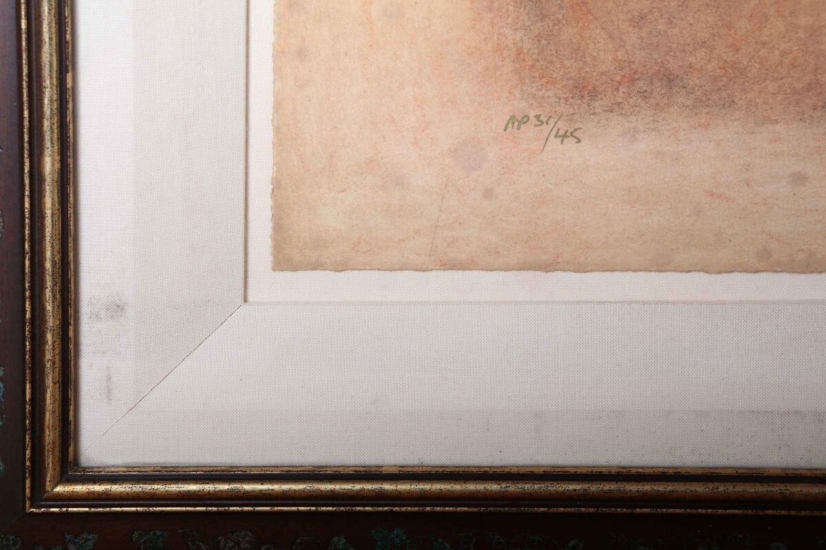 Roy Fairchild - Laura Original Lithograph Print Signed Well Framed Ed45