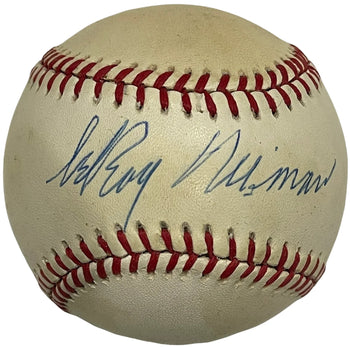 Leroy Neiman Autographed Official Baseball (Jsa)