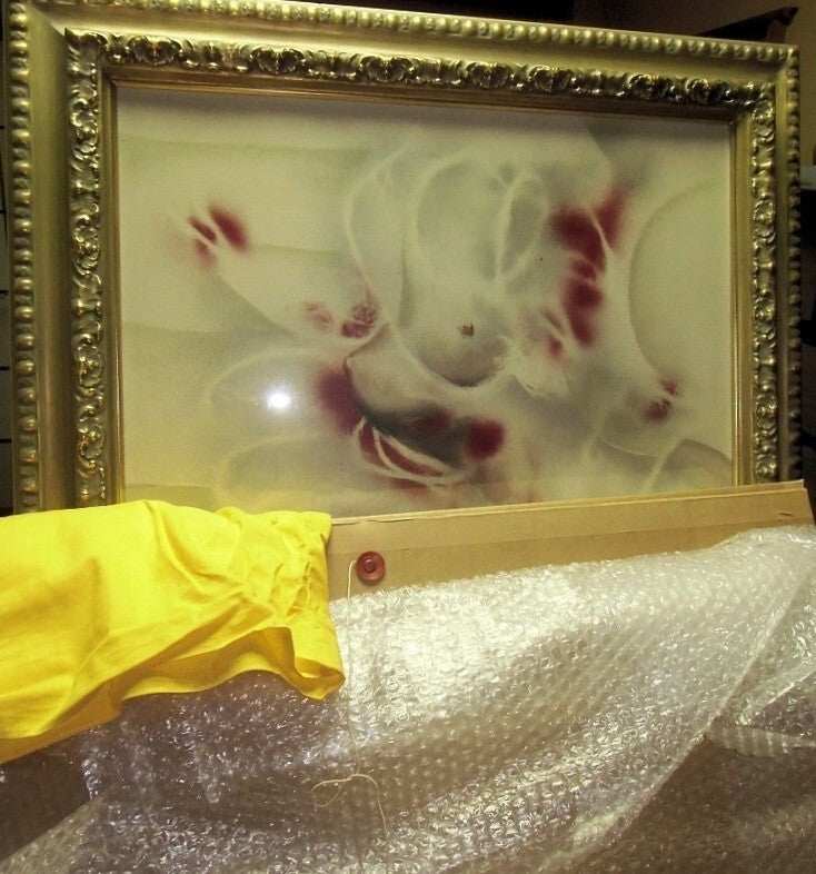 Peck Pinon (Filipino) - Nude Woman Signed