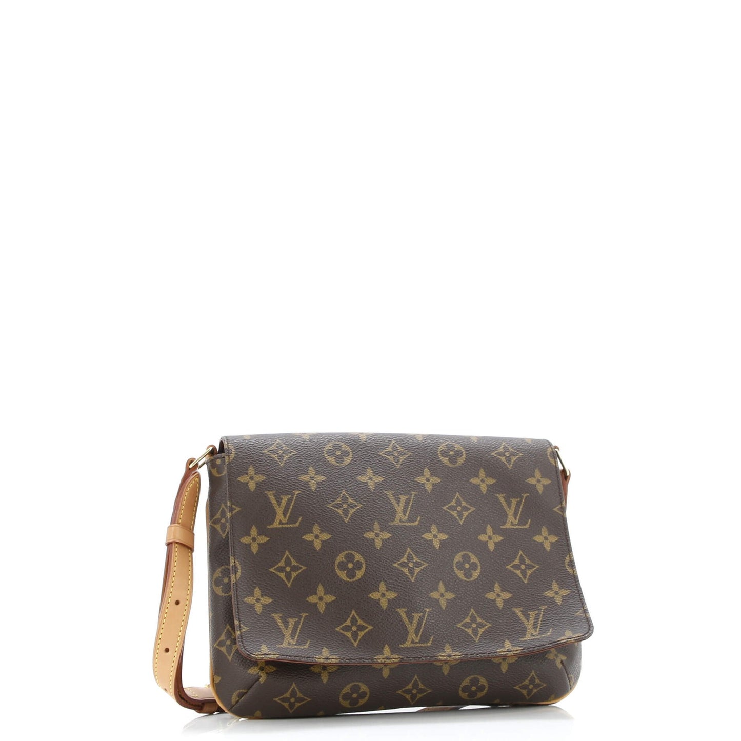 Louis Vuitton Musette Tango Handbag Monogram Canvas
