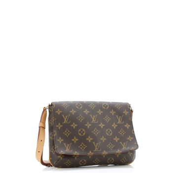 Louis Vuitton Musette Tango Handbag Monogram Canvas
