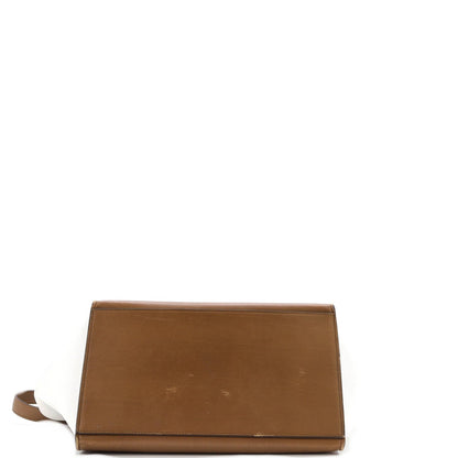 Celine Tricolor Trapeze Bag Suede Medium