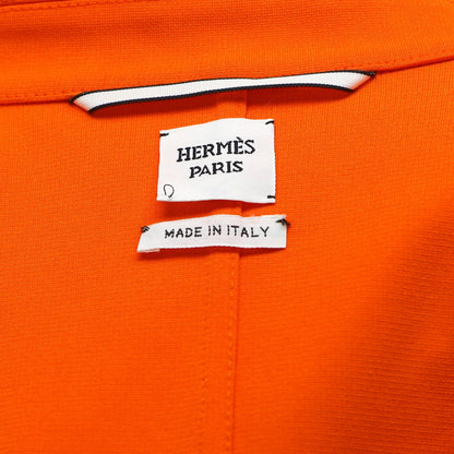 Hermes Women'S One Pocket Zip Up Jacket Viscose Blend