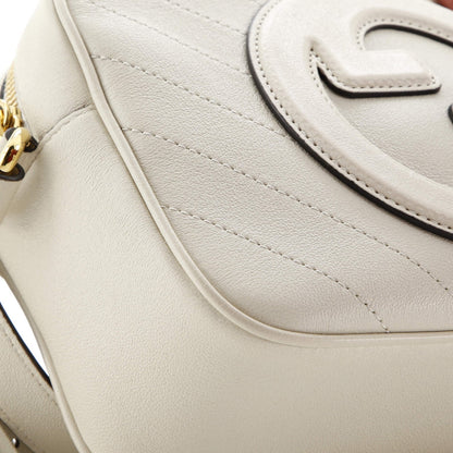 Gucci Blondie Nm Camera Shoulder Bag Diagonal Quilted Leather Small